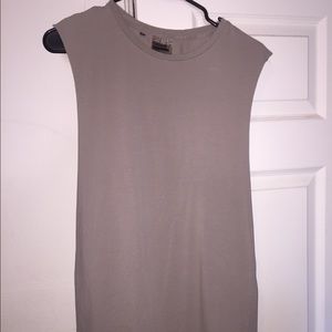 Gymshark Eaze tank men’s large color coffee